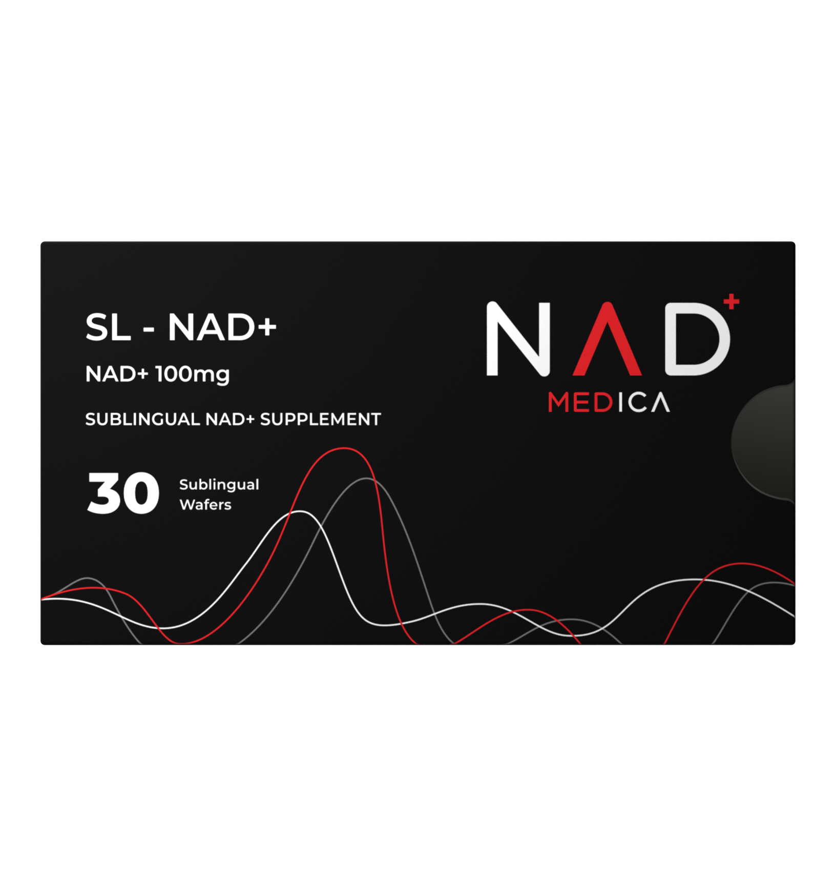 Sublingual NAD+ Supplement 100mg (30 Wafers)