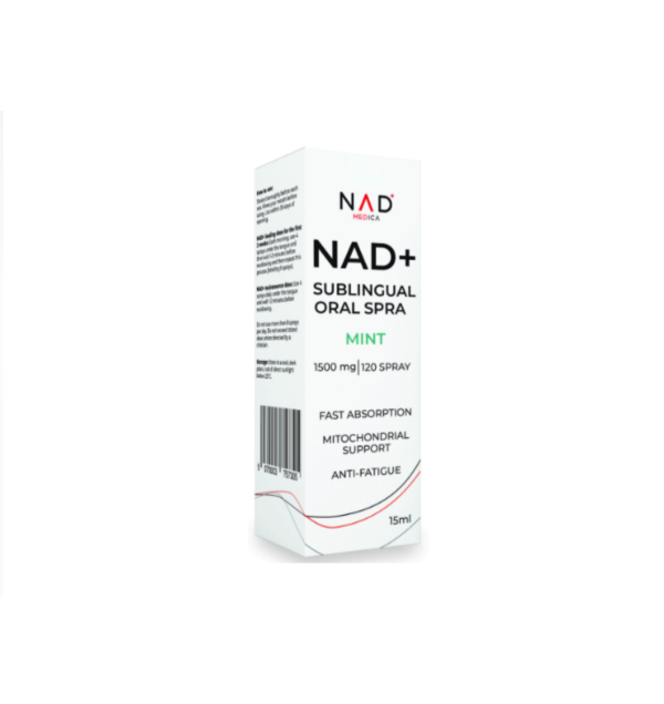 Sublingual NAD+ Spray - Spearmint flavour